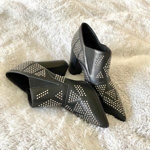 See By Chloe Studded Point Toe Ankle Booties